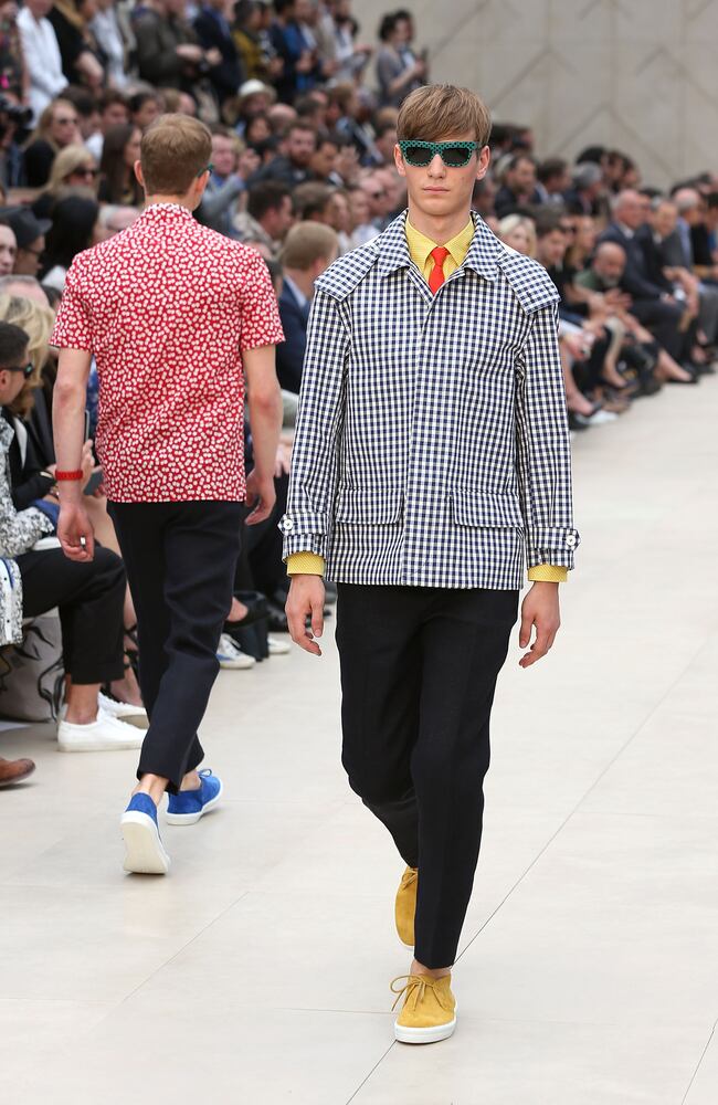 Burberry Prorsum show at the London Collections