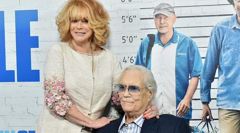 NEW YORK, NY - MARCH 30: Ann-Margaret, and Roger Smith attend the "Going In Style" New York Premiere at SVA Theatre on March 30, 2017 in New York City. (Photo by Mike Coppola/Getty Images)