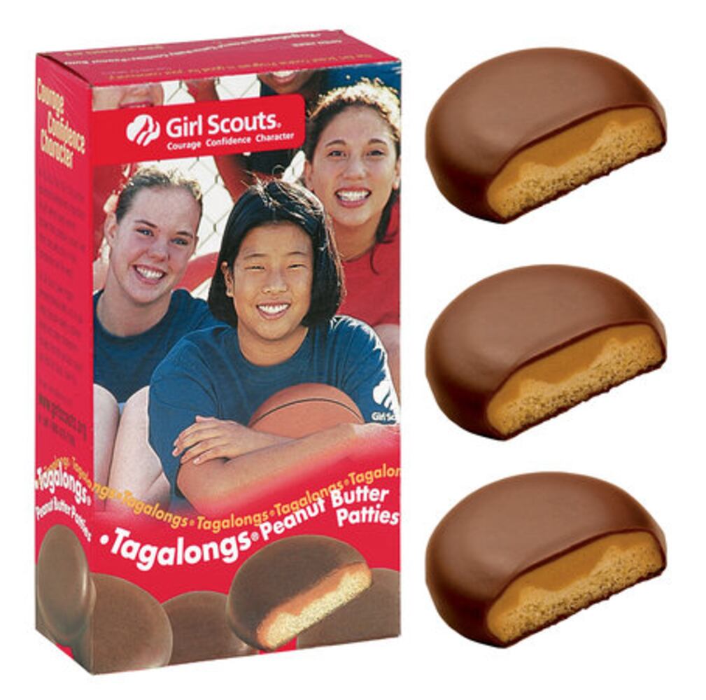 Popular Girl Scout cookies