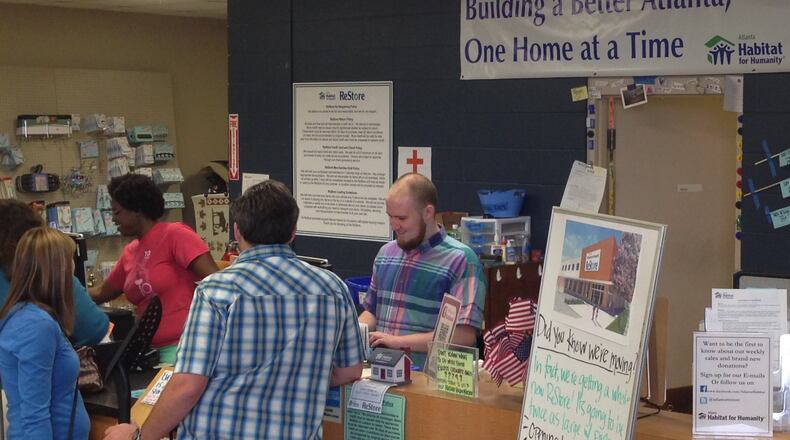 Customers shopped for their homes and gave back at the same time while at ReStore on Memorial Drive. The home goods and hardware shop supports Atlanta's Habitat for Humanity which has built over 1,300 homes in the City of Atlanta since 1983.