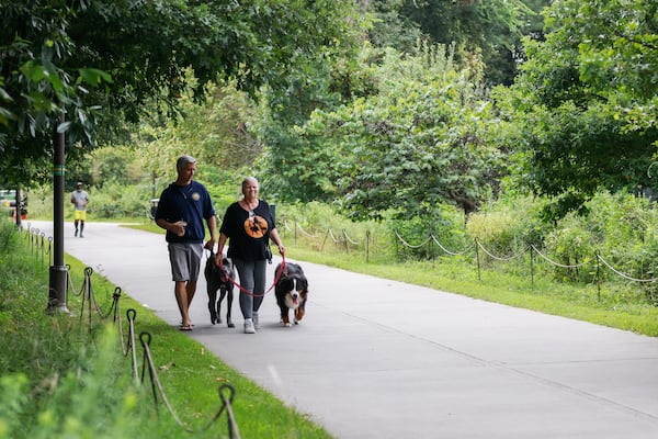 A new segment of the Atlanta Beltline's Westside Trail opened last summer. (Abbey Cutrer/AJC)
