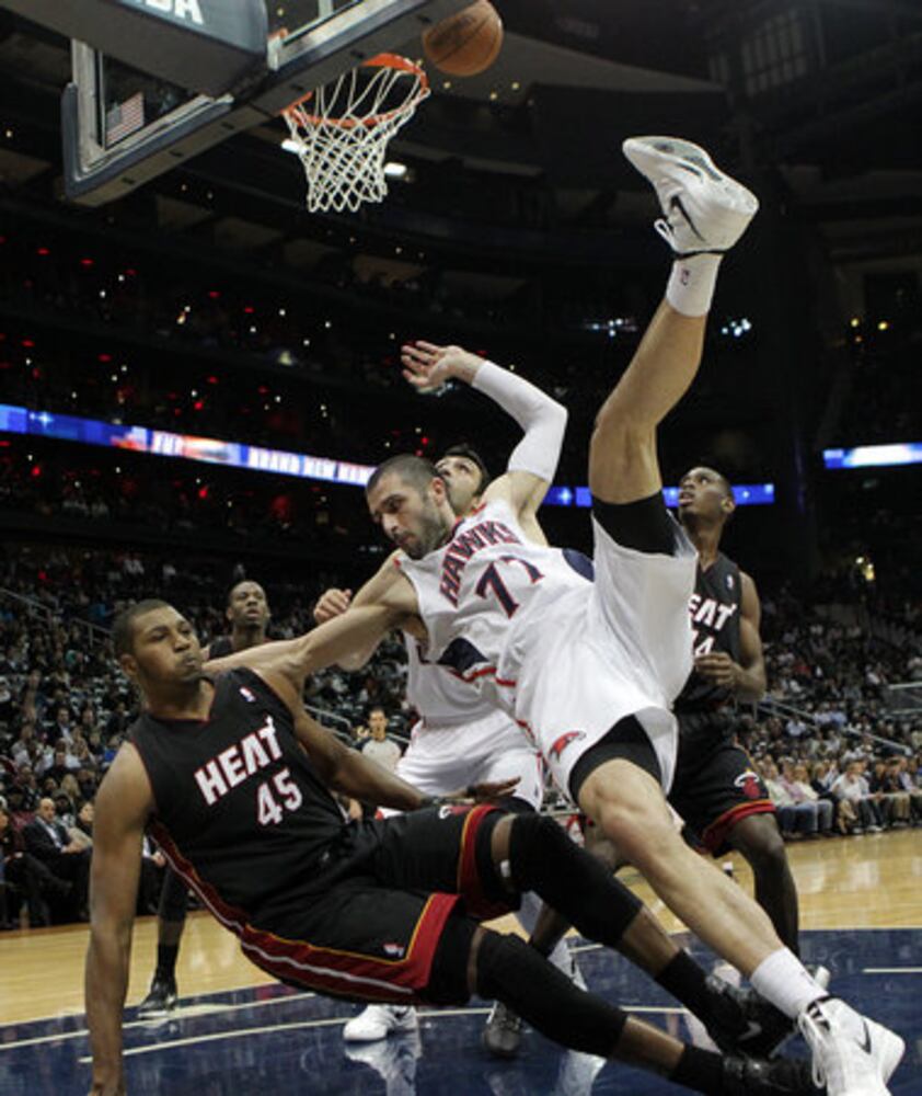 Hawks host the Miami Heat