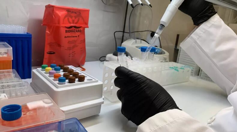 BioTouch, a company that manufactures medical testing kits, announced an expansion to its Columbus operations in December 2025. This is a courtesy photo of BioTouch's sample collection products. (Courtesy of BioTouch)