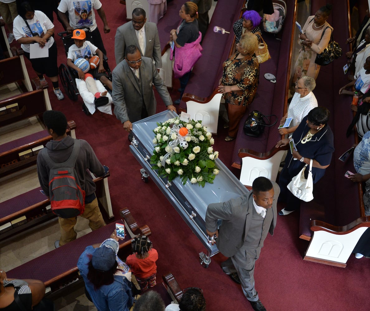 Isaiah Ward funeral