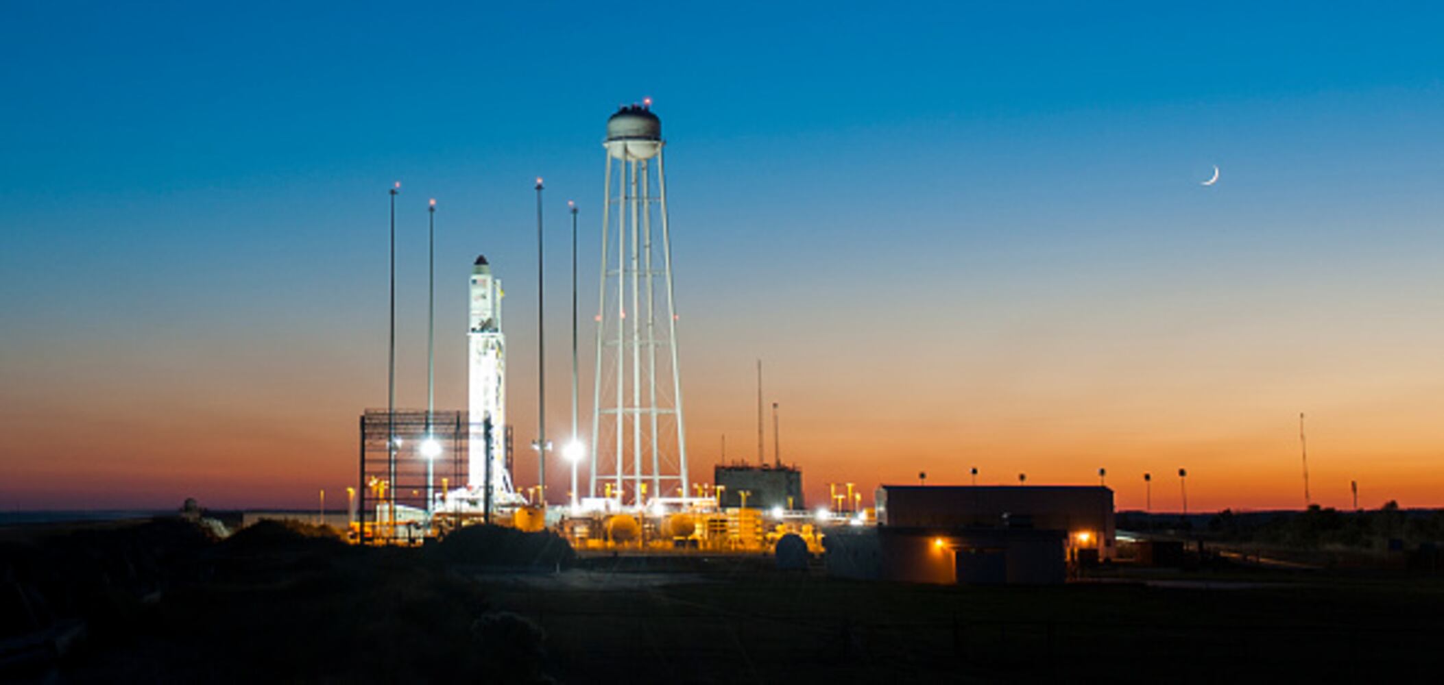 NASA Antares rocket explodes on launch