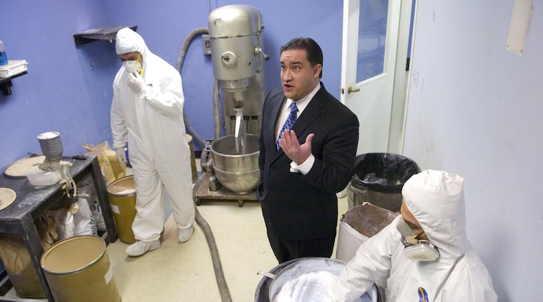 Hi-Tech Pharmaceuticals president and CEO Jared Wheat at the company’s headquarters in Norcross, Georgia on Wednesday, December 5, 2007. The dietary supplement manufacturer is facing a variety of federal charges. PHOTO CREDIT: ERIK S. LESSER