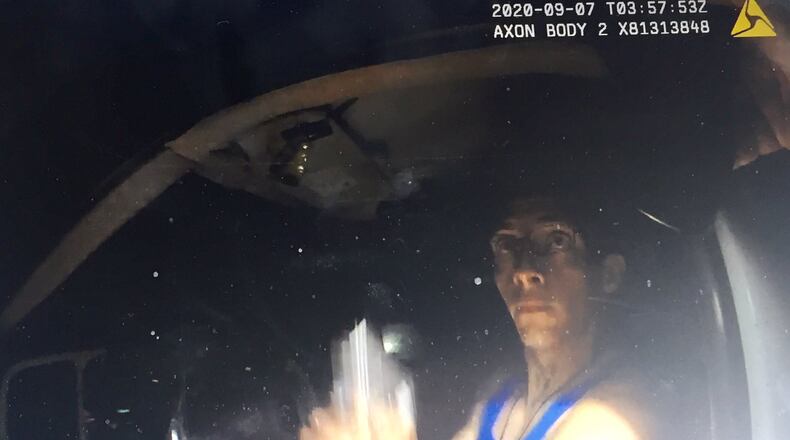 Authorities released body camera video of a Texas fugitive accused of shooting a Whitfield County sheriff's deputy during a traffic stop. The deputy survived thanks to his ballistic vest.