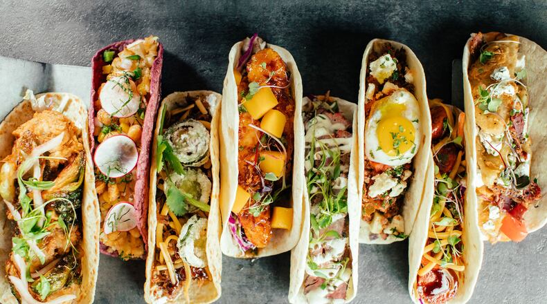 Tacos from Velvet Taco.