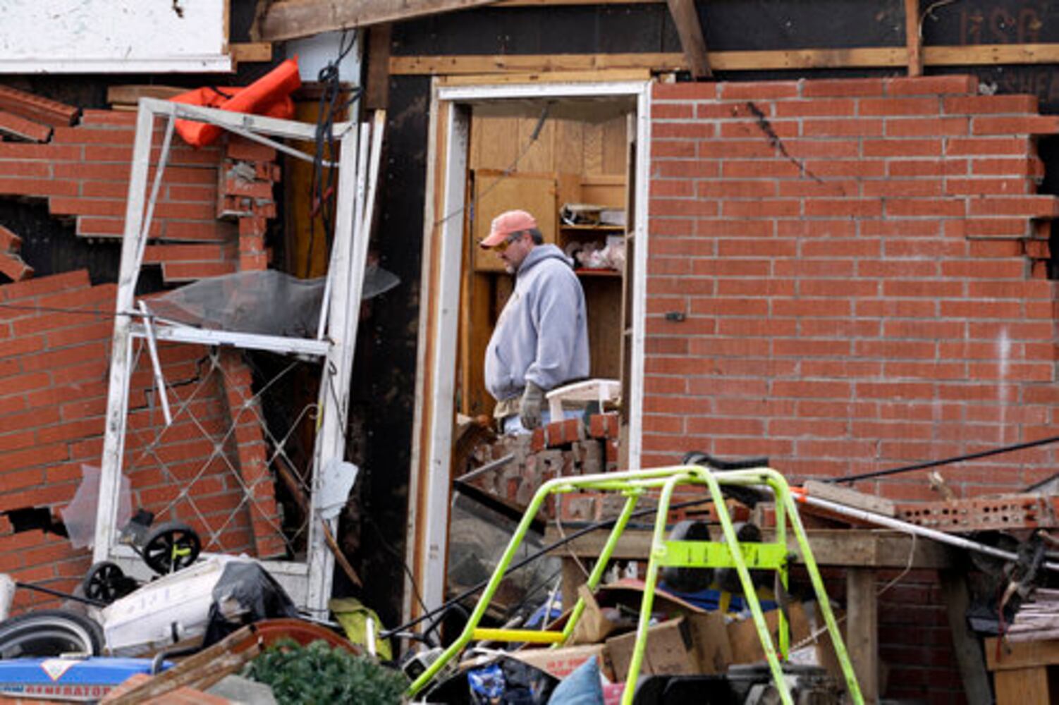 Major storm damage in Indiana