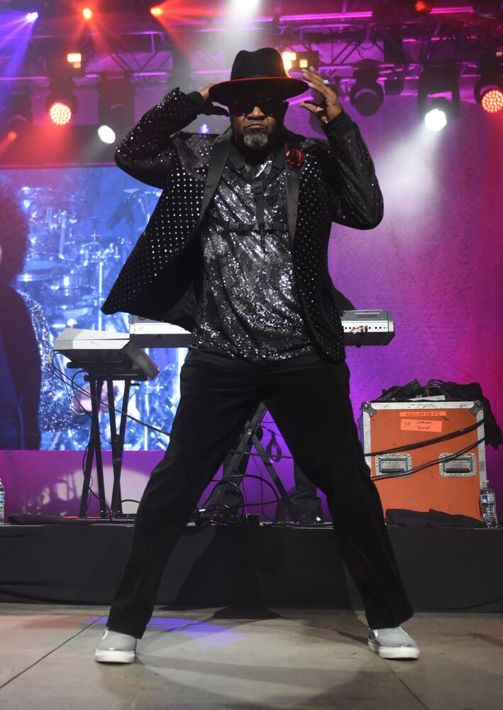 Photos: Super Bowl Live off to lively start