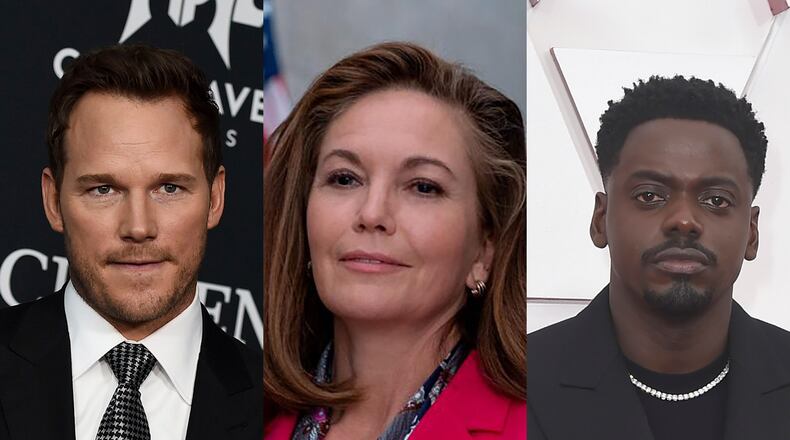 Chris Pratt is in talks to join Netflix's "Electric State," set to shoot later this year in Georgia. Diane Lane has joined Netflix's "Man in Full." Daniel Kaluuya has opted out of the "Black Panther" sequel. AP/FX/AP