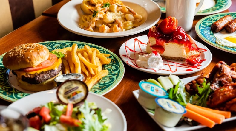 The sprawling menu at Atlanta Diner includes a combination of American, Greek, Italian and Mediterranean influenced dishes.
(Courtesy of Georgia Dinner)