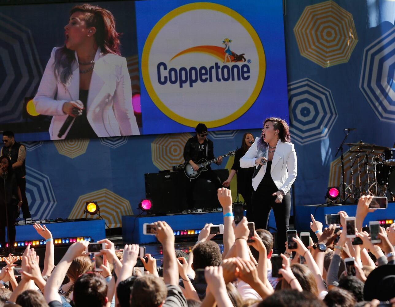 Demi Lovato on Good Morning America - June 6, 2014