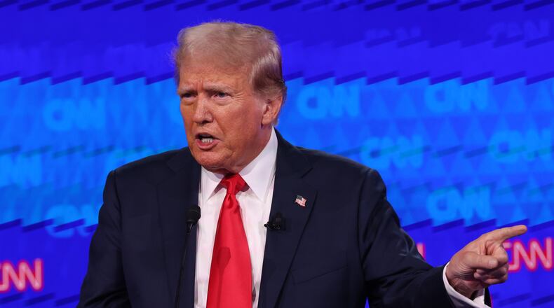 Republicans are gathering in Milwaukee, starting Monday, for a national convention that will be a celebration for former President Donald Trump, the presumptive nominee for another run for the White House. Georgia Republicans believe the party will benefit from internal divisions in the Democratic Party over whether President Joe Biden should remain a candidate following his performance in a debate with Trump on June 27 in Atlanta. (Jason Getz / AJC)