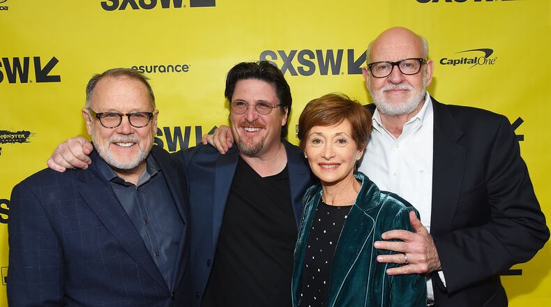 (L-R) Puppeteers Dave Goelz, Bill Baretta, Fran Brill, and director/producer/puppeteer Frank Oz attend the "Muppet Guys Talking - Secrets Behind the Show the Whole World Watched" at the 2017 SXSW Conference and Festivals on March 12, 2017 in Austin, Texas.  (Photo by Matt Winkelmeyer/Getty Images for SXSW)