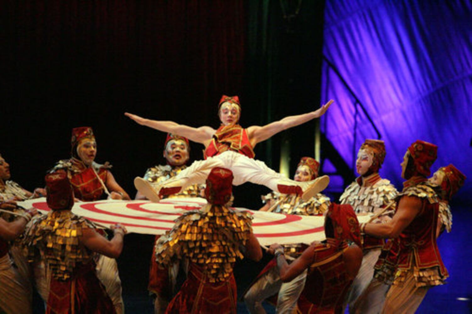 Cirque du Soleil's 'Kooza' dress rehearsal