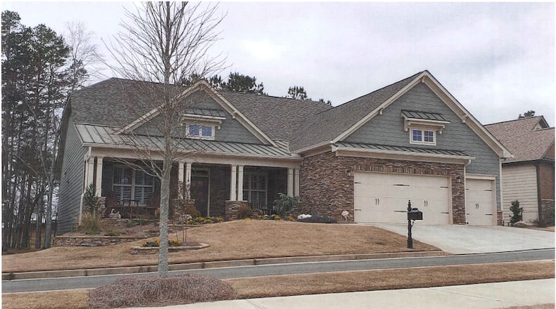 More than 250 homes like this one are being built on land that used to be nine holes of golf at Summit Chase Country Club. The development will be a gated “active adult” community for people aged 55 and older.