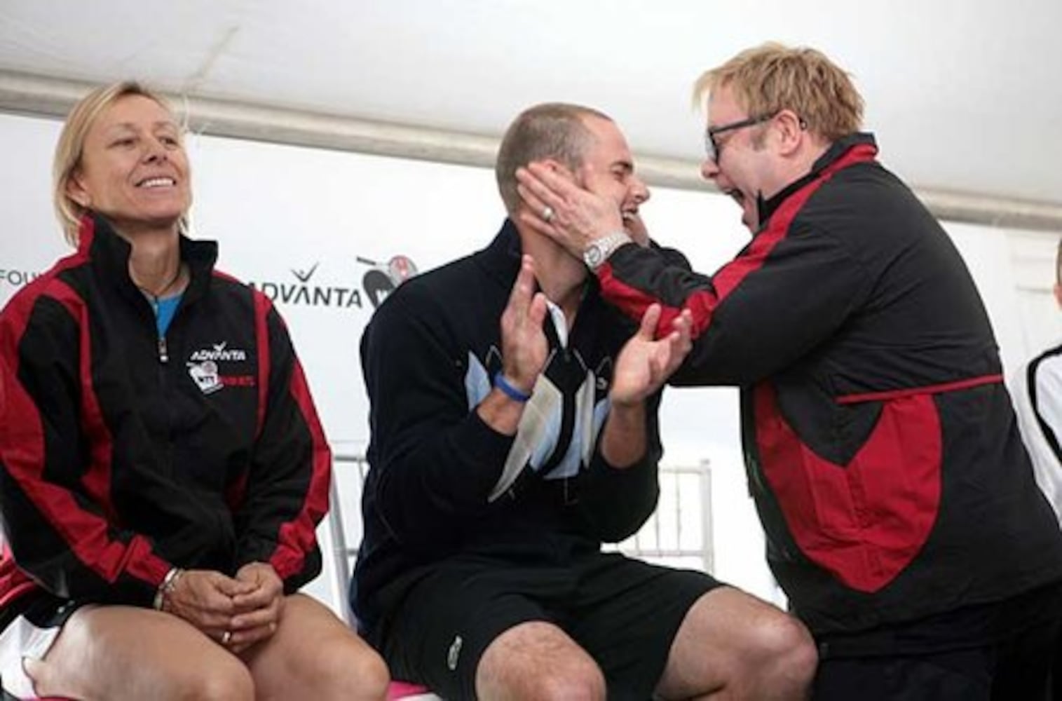 Elton John, tennis legends stage Atlanta tennis event to fight AIDS