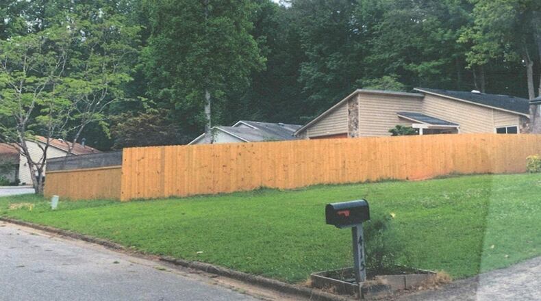 Roswell recently approved amendments to the Unified Development Code related to screening walls and fences. Courtesy City of Roswell