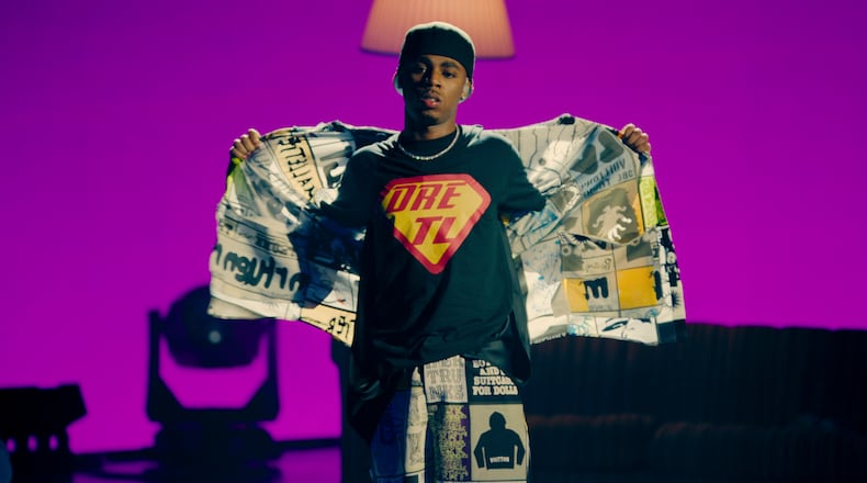 Atlanta native DreTL won Season Two of Netflix rap competition series "Rhythm + Flow." Courtesy of Netflix © 2024