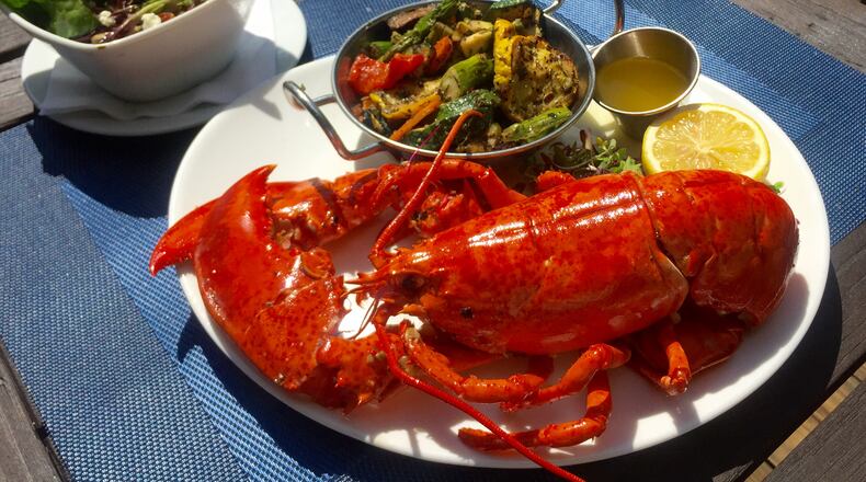 Get a pound-plus Maine lobster with a side and more at Ray's Restaurants. Photo credit: Melissa Libby & Associates.