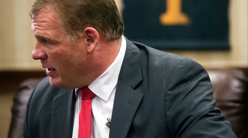 Glenn Jacobs, who wrestles professionally as Kane, will be traveling for a wrestling card in Saudi Arabia in November, the WWE announced.