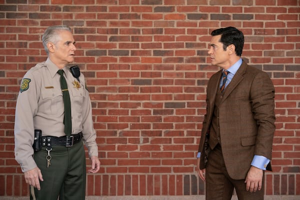 Yul Vazquez plays Caleb Roussard, the dad Will Trent (Ramon Rodriguez) never knew he had during the Season 4 debut of "Will Trent" that debuted Jan. 6, 2026 on ABC. (Courtesy of Lynsey Weatherspoon/Disney)