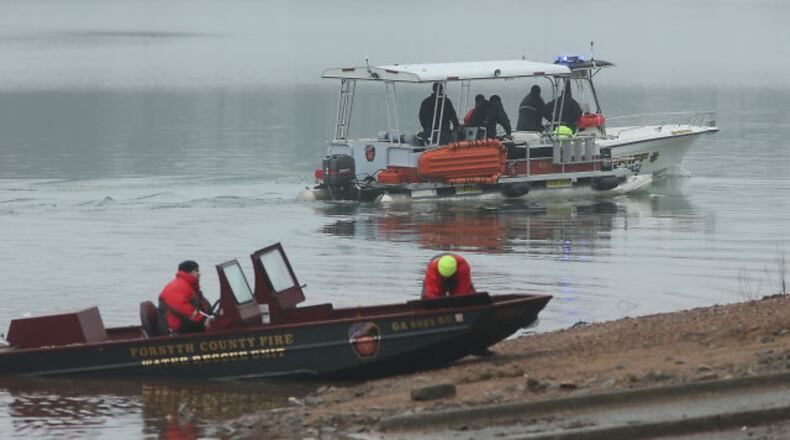 The search is focusing on a 47-year-old man believed to have been operating a jon boat that was reported empty and going in circles on the lake on Monday night.