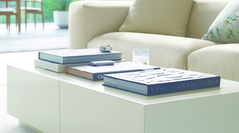 Designed by architect Lee Mindel in 2016, the Pocket Table has storage drawers constructed with such perfectly mitered corners that it appears to be storing nothing. (Jim Bastardo/Design Within Reach)