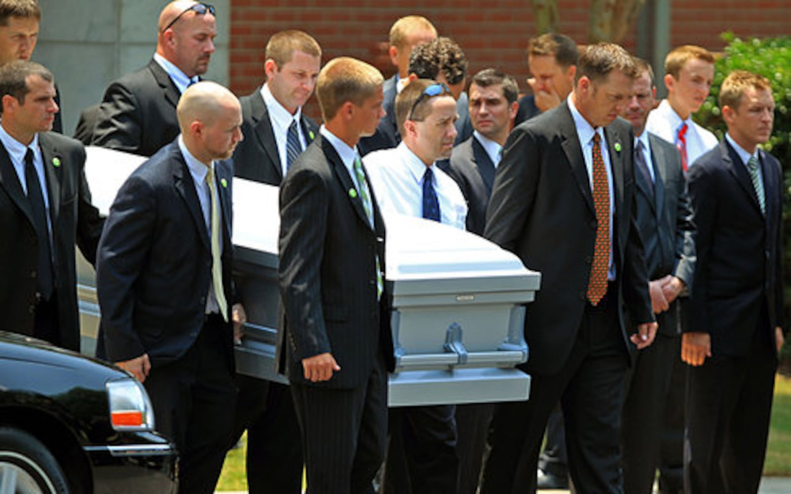 Funeral for Griffin and Jake Prince