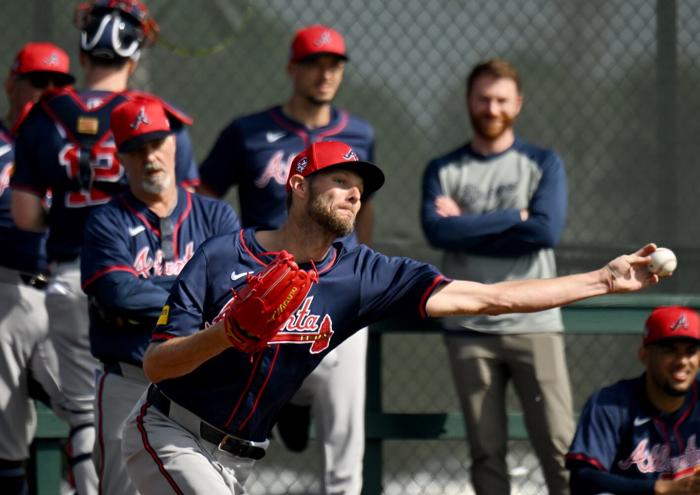 Braves spring training - Day 3