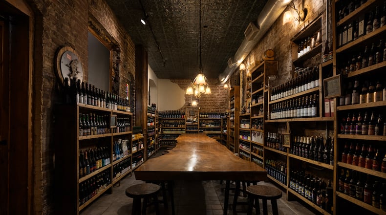 Special events and vintage beer nights are held in the beer cellar at the Porter in Little Five Points. (Courtesy of the Porter)