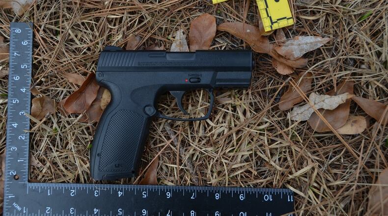 Investigators say Ricky J. Boyd confronted officers on Jan. 23, 2018 in Savannah with this BB gun and they fatally shot him. Source: GBI.