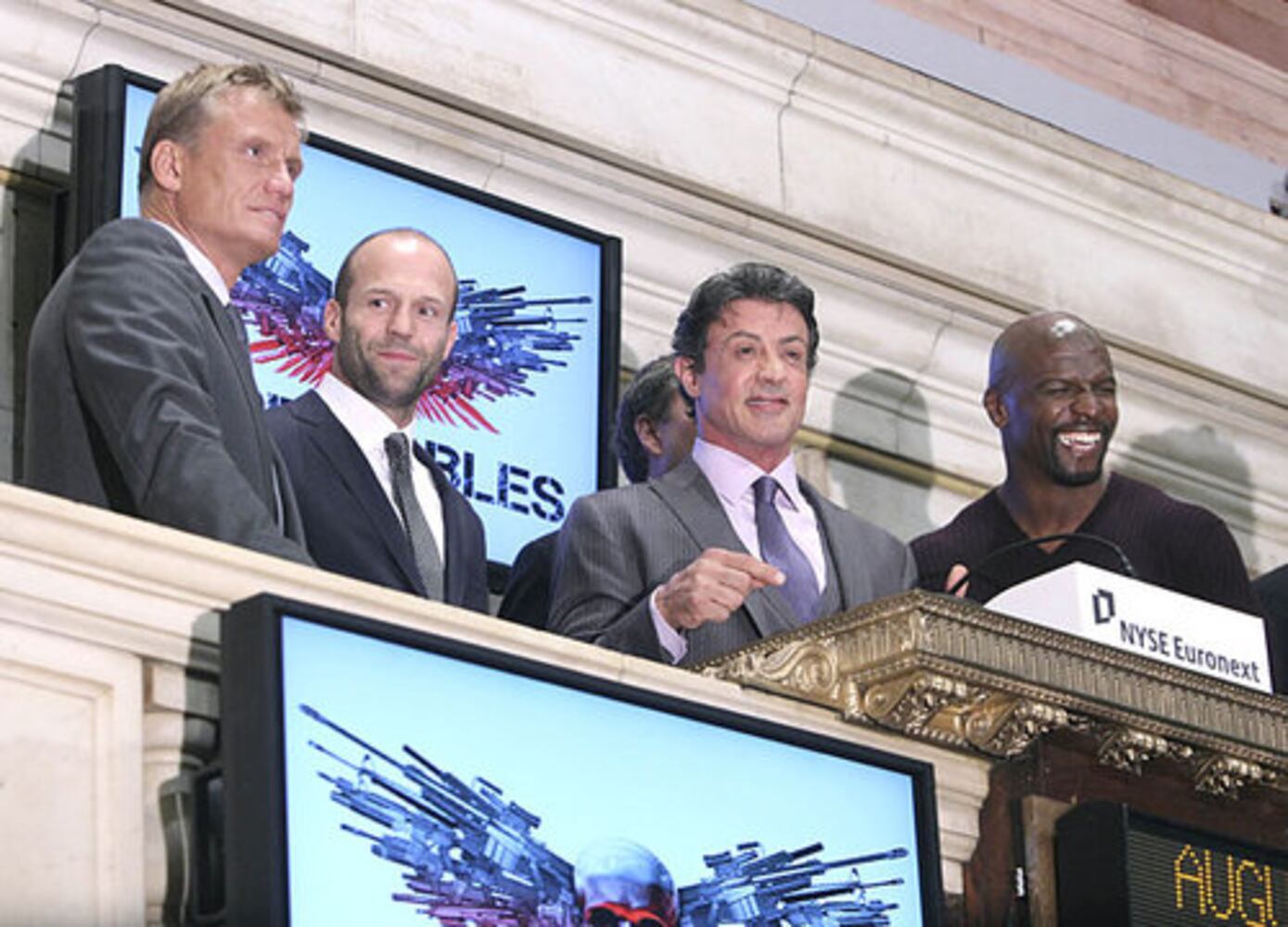 Celebrities open the stock exchanges