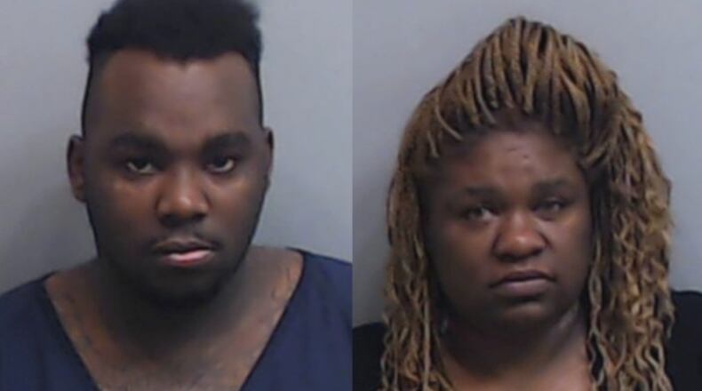 Tobias Palmer (left), Laquitta Palmer