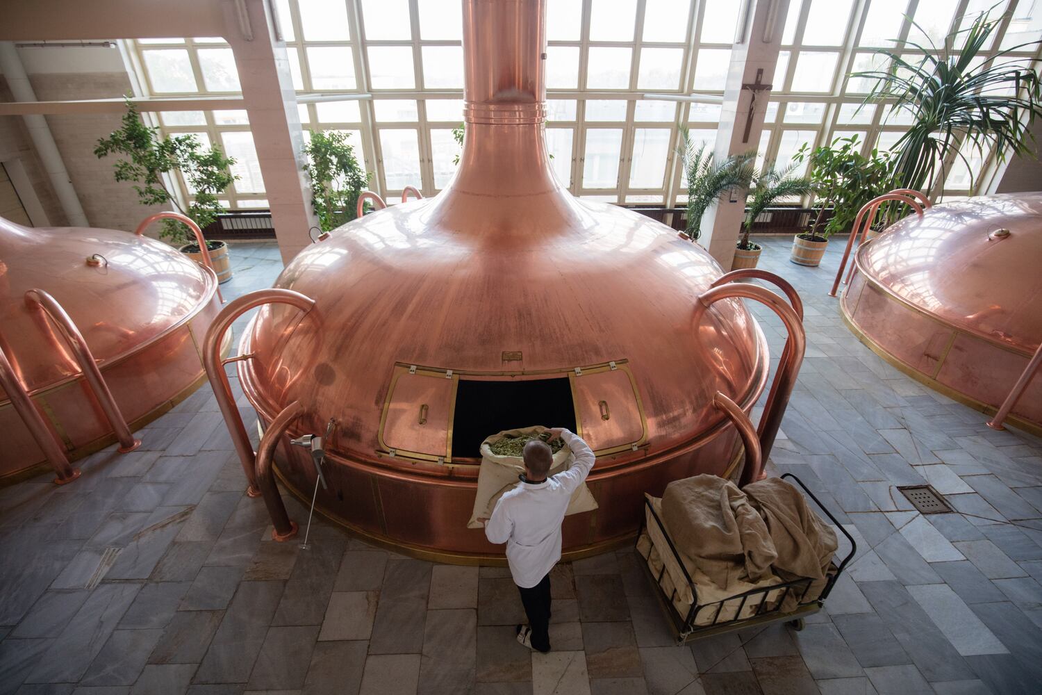 Czech Budweiser Budvar Brewery