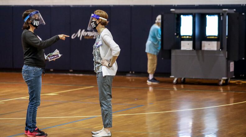 With pay, poll workers and seasonal drivers and clerks are needed in Cobb County for Election Day on Nov. 3. JOHN SPINK/JSPINK@AJC.COM