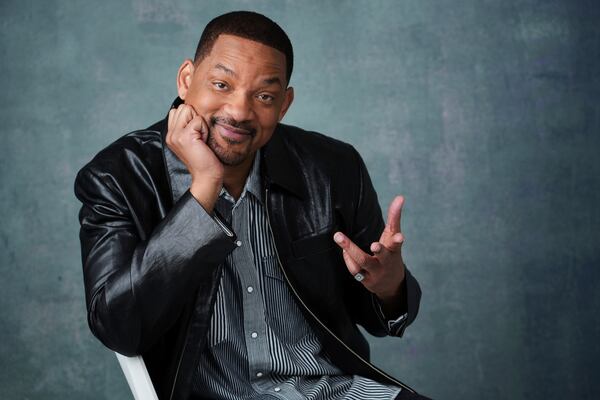 Will Smith poses for a portrait on Monday, March 17, 2025, in Los Angeles. (AP Photo/Chris Pizzello)