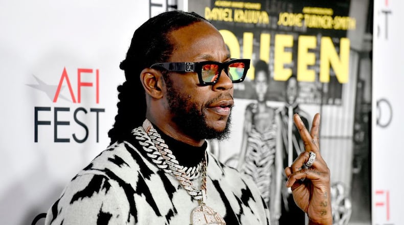 FILE PHOTO: A restaurant owned by rapper 2 Chainz has been cited by the state for violating social distancing guidelines.