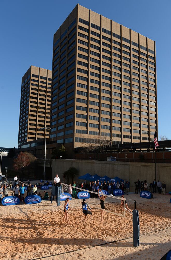 GSU Panthers sand volleyball match