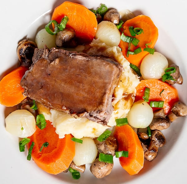 Petite Violette will offer boeuf bourguignon on its Easter brunch menu. (Courtesy of Petite Violette)