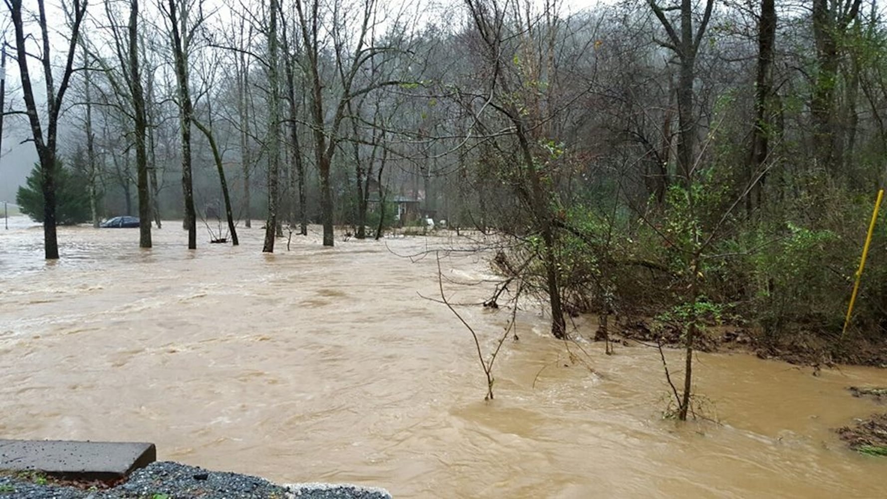 Flooding in Gilmer County