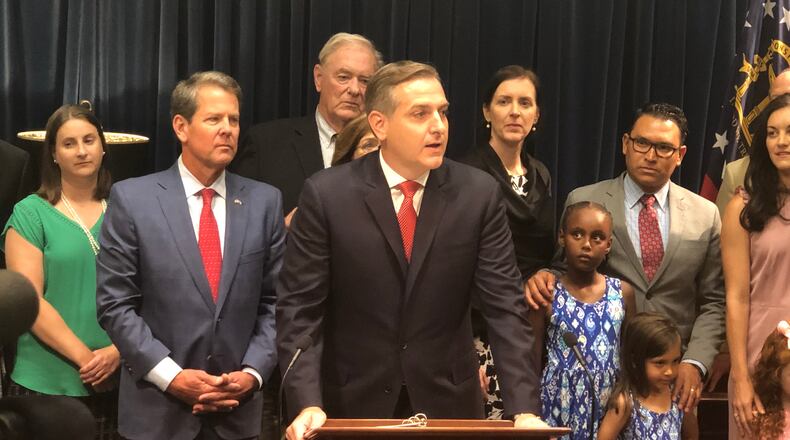 Walt Davis was tapped to be the first judge of Georgia's statewide business court.