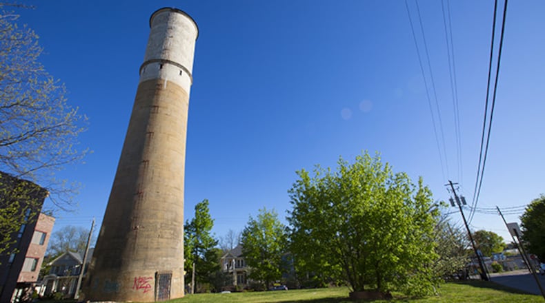 The National Trust for Historic Preservation and Heineken have started a fundraiser to clean up the a Sweet Auburn water tower.