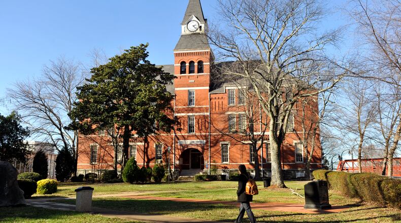 Known for producing many of Georgia's black educators, Morris Brown College, shown in 2011, was founded by former slaves in 1881 and has roots in the African Methodist Episcopal Church.