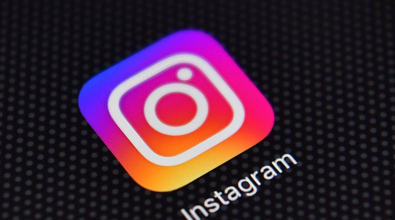 LONDON, ENGLAND - AUGUST 03: The Instagram app logo is displayed on an iPhone on August 3, 2016 in London, England. (Photo by Carl Court/Getty Images)