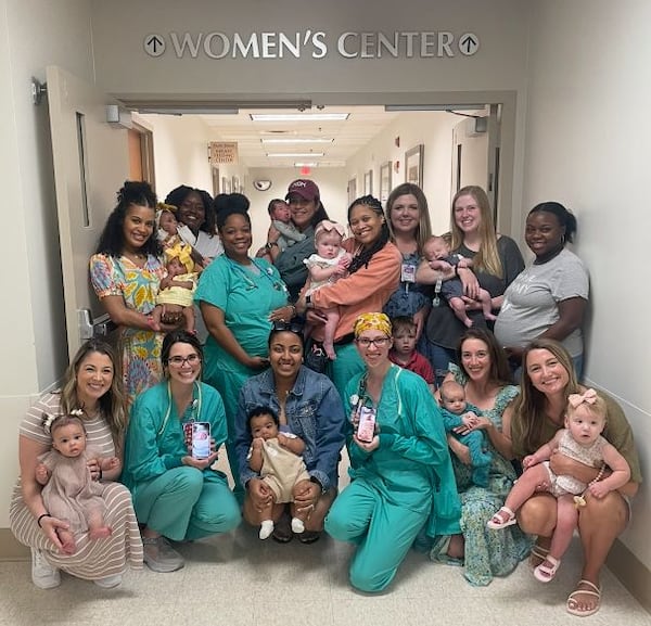 This photo from the Wellstar baby boom has impeccable vibes. 
