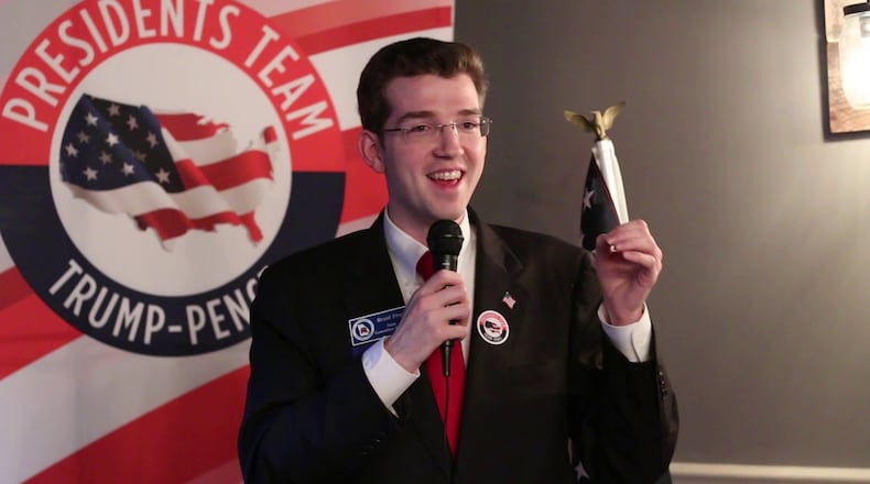 Brant Frost V is the second vice-chair of the Georgia GOP. YouTube/screenshot.