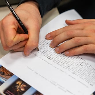 Ignore the axiom that you have to write every day is one of the tips Atlanta authors offer aspiring writers. (Lauren Petracca/AP)