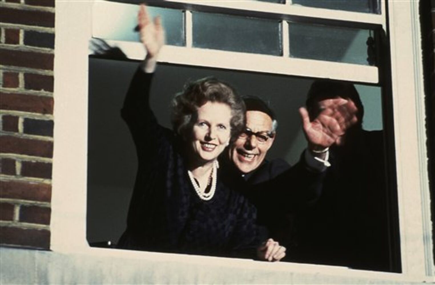 The iconic Margaret Thatcher